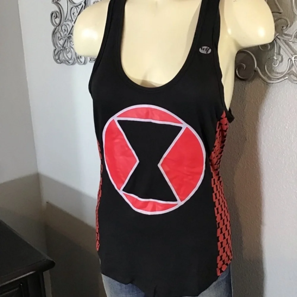 WeLoveFine x Marvel Black Widow Tank Top Sm - Picture 2 of 5